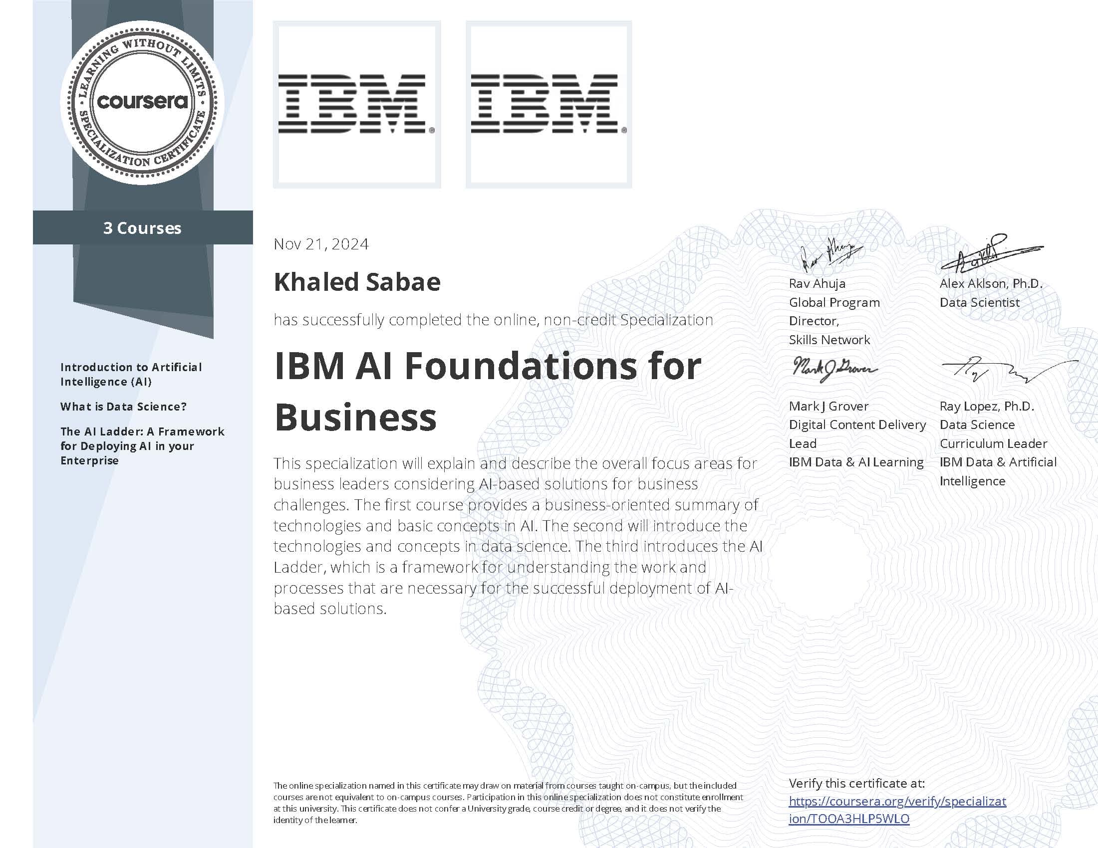 Python for Data Science, AI & Development - IBM